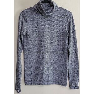 Athleta Flurry Peak Turtleneck womens long sleeve pullover shirt Size Small gray